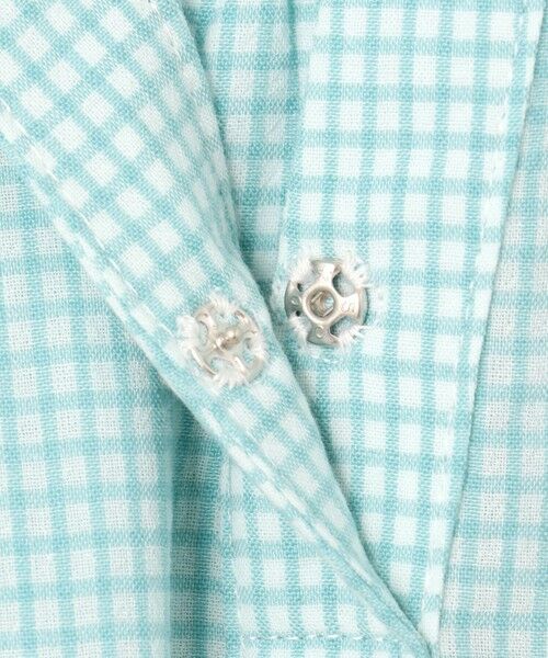 L size ONWARD(大きいサイズ) / エルサイズオンワード シャツ・ブラウス | 【洗える】SHEER ギンガム スキッパー ブラウス | 詳細12