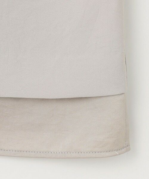 L size ONWARD(大きいサイズ) / エルサイズオンワード シャツ・ブラウス | 【洗える・吸水速乾・接触冷感・セットアップ対応】Light ジョーゼット ブラウス | 詳細11