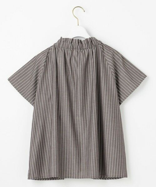 L size ONWARD(大きいサイズ) / エルサイズオンワード シャツ・ブラウス | 【洗える】ギャザーネック ブラウス | 詳細9