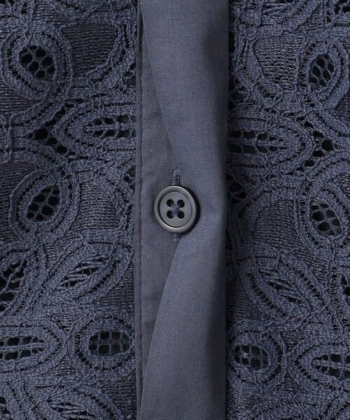 L size ONWARD(大きいサイズ) / エルサイズオンワード シャツ・ブラウス | 【カタログ掲載・洗える】フラワータイルレース ブラウス | 詳細17