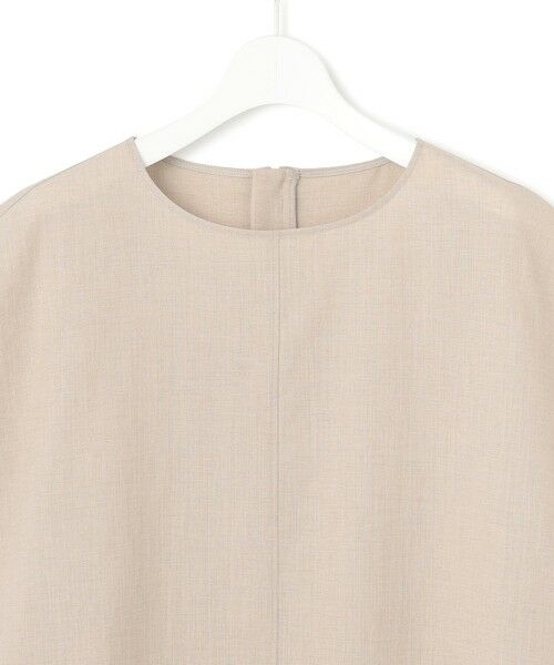 L size ONWARD(大きいサイズ) / エルサイズオンワード シャツ・ブラウス | 【洗える】トリアセスラブストレッチ フレンチスリーブ ブラウス | 詳細10