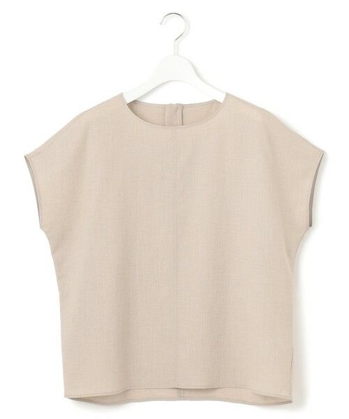 L size ONWARD(大きいサイズ) / エルサイズオンワード シャツ・ブラウス | 【洗える】トリアセスラブストレッチ フレンチスリーブ ブラウス | 詳細8