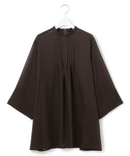 L size ONWARD(大きいサイズ) / エルサイズオンワード シャツ・ブラウス | 【洗える】シアービエラ チュニック ブラウス | 詳細5