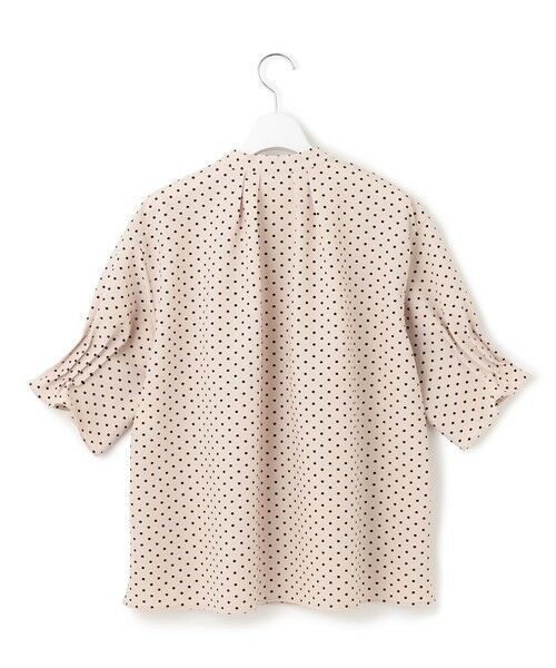 L size ONWARD(大きいサイズ) / エルサイズオンワード シャツ・ブラウス | 【WEB&一部店舗限定/洗える】ドットプリント サッカー ブラウス | 詳細16