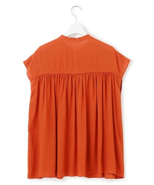 L size ONWARD(大きいサイズ) / エルサイズオンワード シャツ・ブラウス | 【接触冷感/WEB&一部店舗限定】レーヨンスパローン ティアード ブラウス | 詳細16