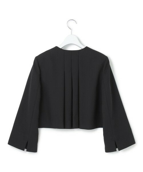 L size ONWARD(大きいサイズ) / エルサイズオンワード その他アウター | 【APPLAUDIR】バックサテンジョーゼット ジャケット | 詳細10