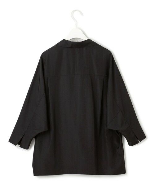 L size ONWARD(大きいサイズ) / エルサイズオンワード テーラードジャケット | 【接触冷感・UVケア・速乾・洗える】シルクエステルタフタ ブラウスジャケット | 詳細16