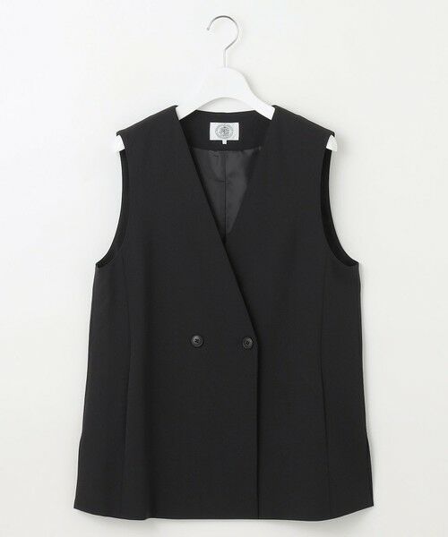 L size ONWARD(大きいサイズ) / エルサイズオンワード その他アウター | 【洗える・吸水速乾・接触冷感・セットアップ対応】Light ジョーゼット ジレ | 詳細2