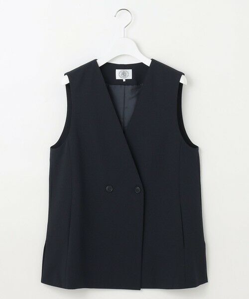 L size ONWARD(大きいサイズ) / エルサイズオンワード その他アウター | 【洗える・吸水速乾・接触冷感・セットアップ対応】Light ジョーゼット ジレ | 詳細6