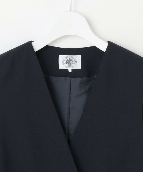 L size ONWARD(大きいサイズ) / エルサイズオンワード その他アウター | 【洗える・吸水速乾・接触冷感・セットアップ対応】Light ジョーゼット ジレ | 詳細8