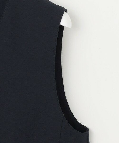 L size ONWARD(大きいサイズ) / エルサイズオンワード その他アウター | 【洗える・吸水速乾・接触冷感・セットアップ対応】Light ジョーゼット ジレ | 詳細9