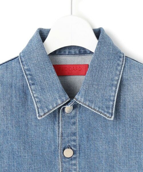 L size ONWARD(大きいサイズ) / エルサイズオンワード Gジャン・デニムジャケット | 【見上愛さん着用/RED CARD TOKYO×23区】クロップド デニム ジャケット | 詳細10