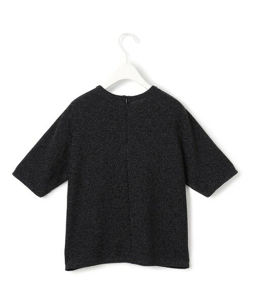 L size ONWARD(大きいサイズ) / エルサイズオンワード カットソー | 【洗える】シャイニーラメジャガード カットソー | 詳細13