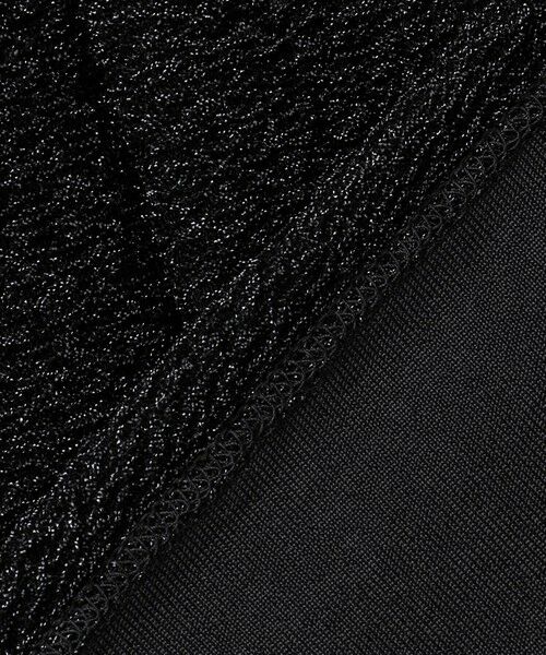 L size ONWARD(大きいサイズ) / エルサイズオンワード カットソー | 【洗える】シャイニーラメジャガード カットソー | 詳細15
