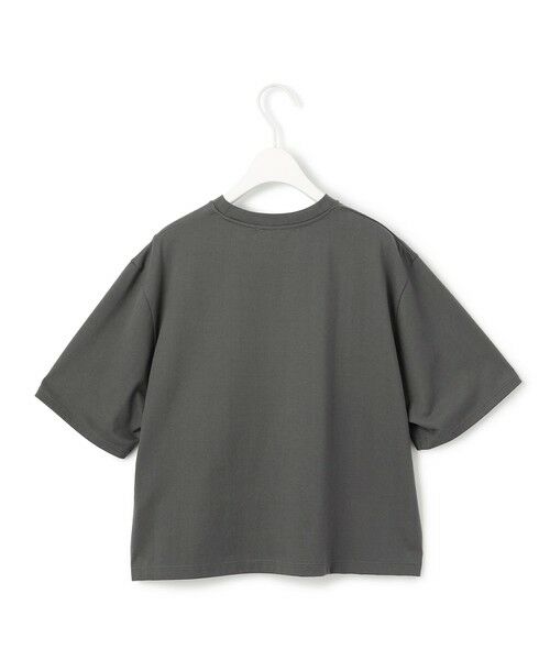 L size ONWARD(大きいサイズ) / エルサイズオンワード カットソー | 【接触冷感・UVケア・洗える】クロップド ロゴTEE | 詳細9