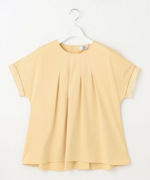 L size ONWARD(大きいサイズ) / エルサイズオンワード カットソー | 【洗える・接触冷感】プレーティングジャージー フレア カットソー | 詳細10