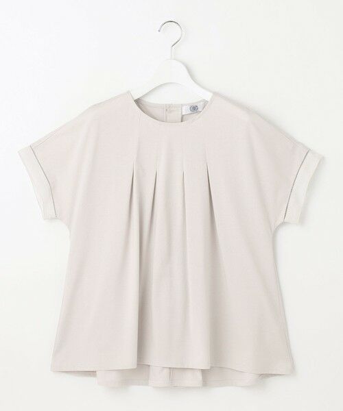 L size ONWARD(大きいサイズ) / エルサイズオンワード カットソー | 【洗える・接触冷感】プレーティングジャージー フレア カットソー | 詳細13