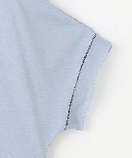 L size ONWARD(大きいサイズ) / エルサイズオンワード カットソー | 【洗える・接触冷感】プレーティングジャージー フレア カットソー | 詳細20