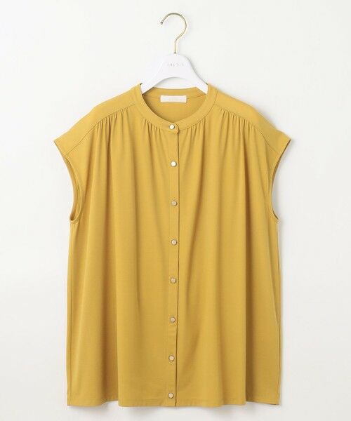 L size ONWARD(大きいサイズ) / エルサイズオンワード シャツ・ブラウス | 【接触冷感・UVカット・洗える】ハイストレッチスムース2WAY ブラウス | 詳細19