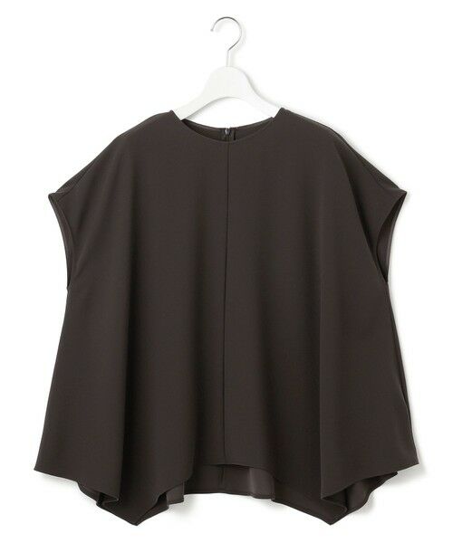 L size ONWARD(大きいサイズ) / エルサイズオンワード カットソー | 【UVカット/接触冷感/吸水速乾】ストレッチジョーゼット イレギュラーヘムプルオーバー | 詳細6