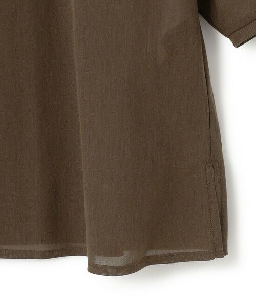 L size ONWARD(大きいサイズ) / エルサイズオンワード カットソー | 【洗える】クリアトリコットジャージー ギャザーフォルム カットソー | 詳細12