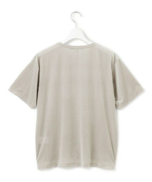 L size ONWARD(大きいサイズ) / エルサイズオンワード カットソー | 【洗える】シアーベロア リラックス Tシャツ | 詳細8