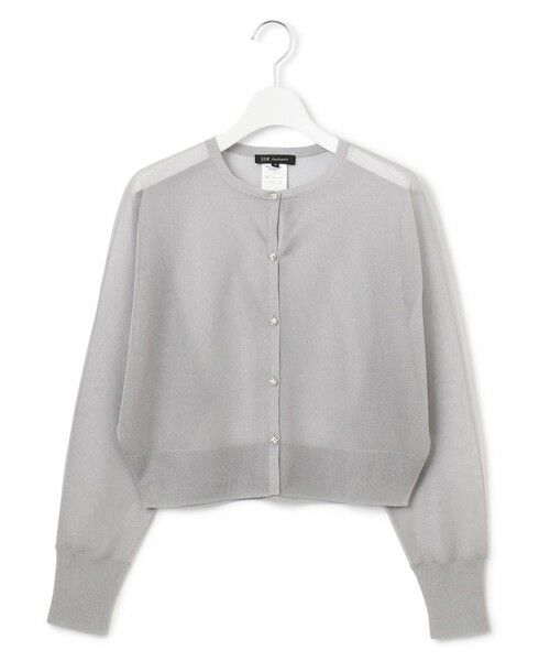 L size ONWARD(大きいサイズ) / エルサイズオンワード カーディガン・ボレロ | 【APPLAUDIR】グロッシードルマン カーディガン | 詳細8