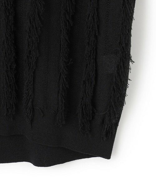 L size ONWARD(大きいサイズ) / エルサイズオンワード ニット・セーター | 【洗える】カットジャガード Vネックニット | 詳細12