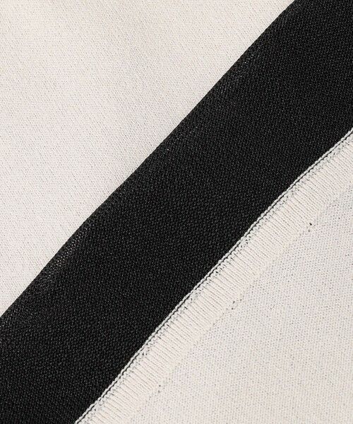 L size ONWARD(大きいサイズ) / エルサイズオンワード ニット・セーター | 【接触冷感・UVカット・洗える】VIS/NYハイゲージ シアーコンビニット | 詳細7