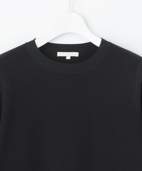 L size ONWARD(大きいサイズ) / エルサイズオンワード ニット・セーター | ハイツイストコットンアセテートプルオーバー ニット | 詳細10