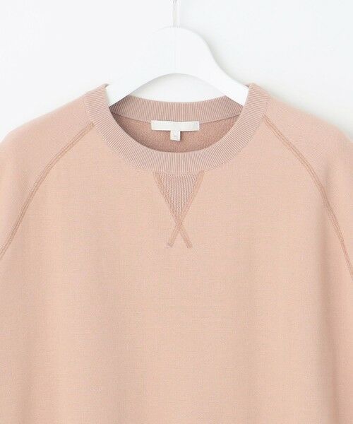 L size ONWARD(大きいサイズ) / エルサイズオンワード ニット・セーター | 【洗える】コットンループバックスウェット ニット | 詳細4