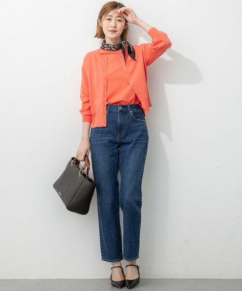 L size ONWARD(大きいサイズ) / エルサイズオンワード ニット・セーター | 【洗える/吊り干しOK】ヴィスコースストレッチ パフスリーブ ニット | 詳細12