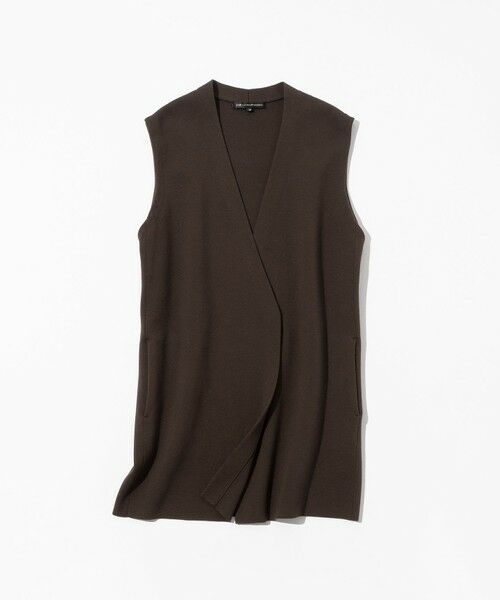 L size ONWARD(大きいサイズ) / エルサイズオンワード ベスト | 【洗える/吊り干しOK】ヴィスコースストレッチ ニットベスト | 詳細12