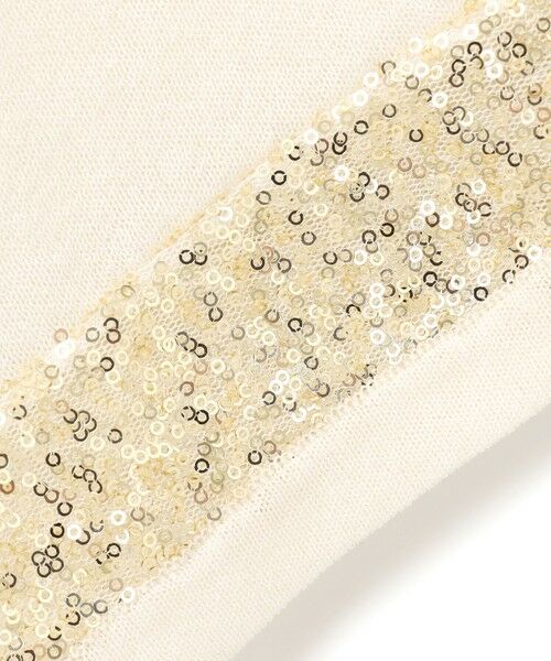 L size ONWARD(大きいサイズ) / エルサイズオンワード ニット・セーター | 【洗える】スパンコールシアー ニットT | 詳細10