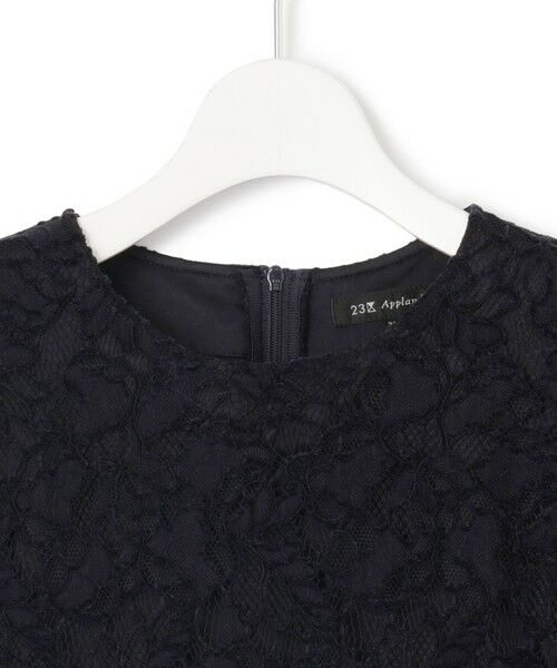 L size ONWARD(大きいサイズ) / エルサイズオンワード ドレス | 【APPLAUDIR】モールラインフラワーレース ドレス | 詳細22