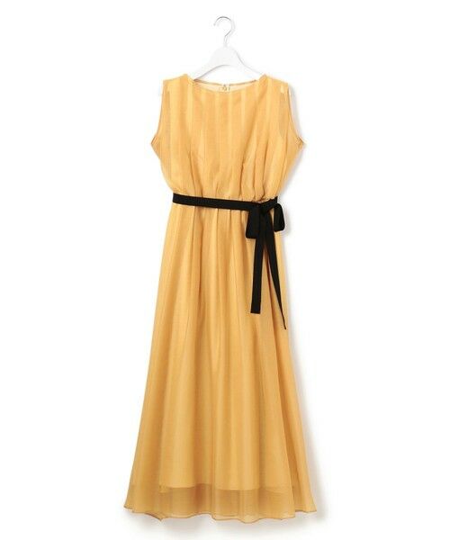 L size ONWARD(大きいサイズ) / エルサイズオンワード ドレス | 【APPLAUDIR】グロッシーオーガンザ ドレス | 詳細14