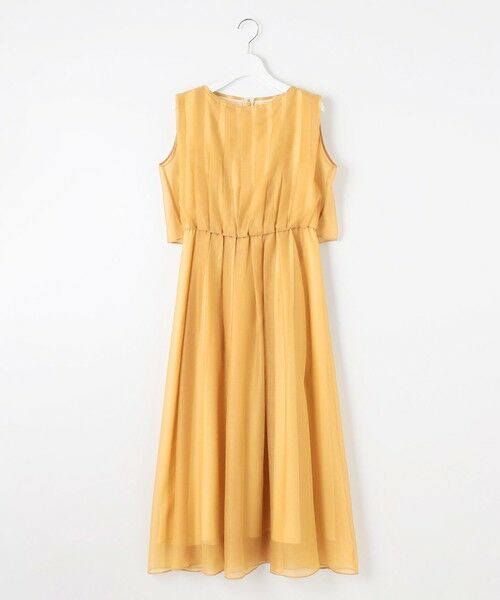 L size ONWARD(大きいサイズ) / エルサイズオンワード ドレス | 【APPLAUDIR】グロッシーオーガンザ ドレス | 詳細16