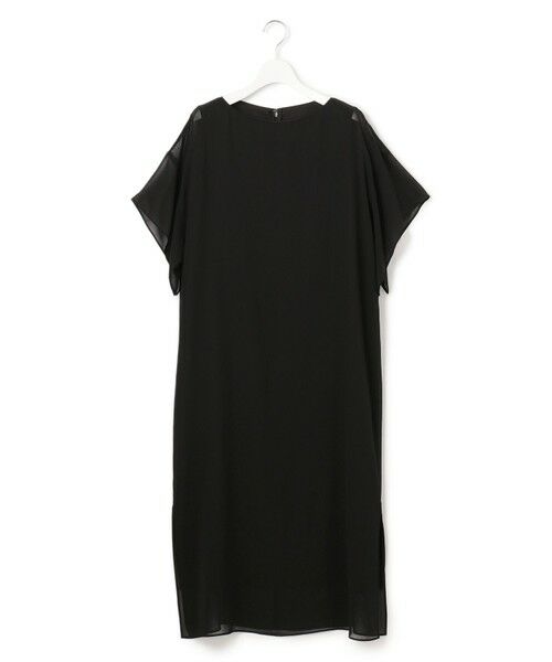 L size ONWARD(大きいサイズ) / エルサイズオンワード ドレス | 【APPLAUDIR】シフォンジョーゼット コンビドレス | 詳細20