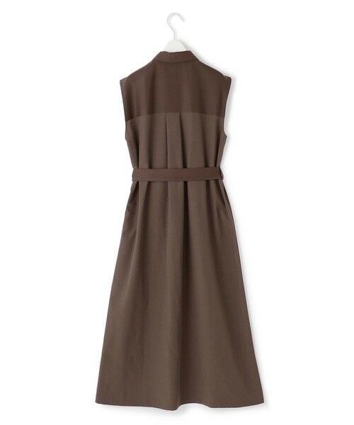 L size ONWARD(大きいサイズ) / エルサイズオンワード ロング・マキシ丈ワンピース | 【WEB＆一部店舗限定】 AiryTypewriter ノースリーブワンピース | 詳細1