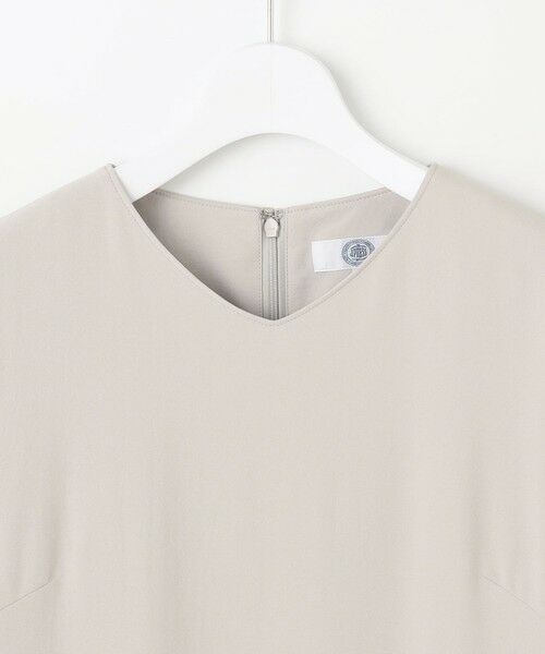 L size ONWARD(大きいサイズ) / エルサイズオンワード ロング・マキシ丈ワンピース | 【洗える・吸水速乾・接触冷感・セットアップ対応】Light ジョーゼット ワンピース | 詳細5