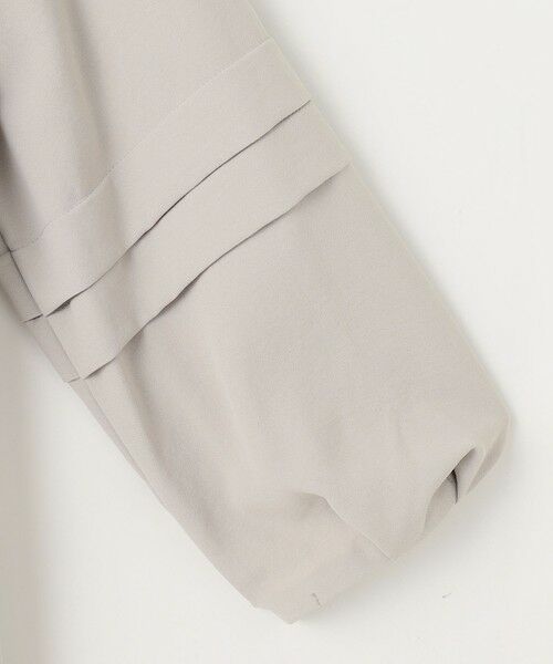 L size ONWARD(大きいサイズ) / エルサイズオンワード ロング・マキシ丈ワンピース | 【洗える・吸水速乾・接触冷感・セットアップ対応】Light ジョーゼット ワンピース | 詳細6