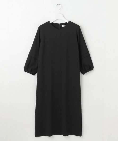 L size ONWARD(大きいサイズ) / エルサイズオンワード ロング・マキシ丈ワンピース | 【洗える・吸水速乾・接触冷感・セットアップ対応】Light ジョーゼット ワンピース | 詳細14