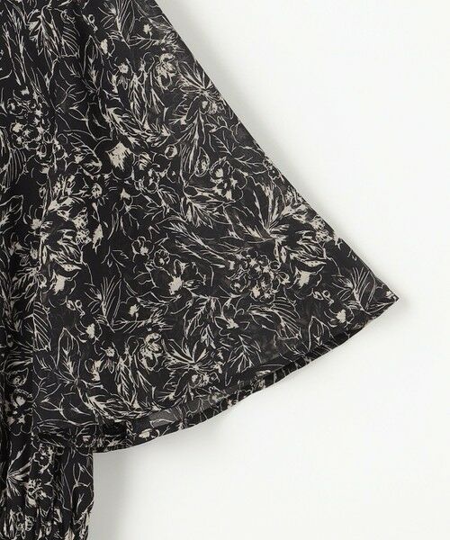 L size ONWARD(大きいサイズ) / エルサイズオンワード ロング・マキシ丈ワンピース | 【洗える】プリント ワンピース | 詳細12