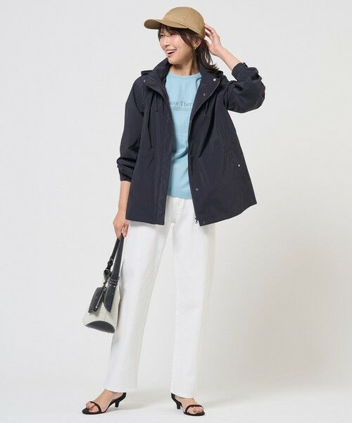 L size ONWARD(大きいサイズ) / エルサイズオンワード デニムパンツ | 【洗える】BASIC STRETCH DENIM ボーイフィット デニム | 詳細3