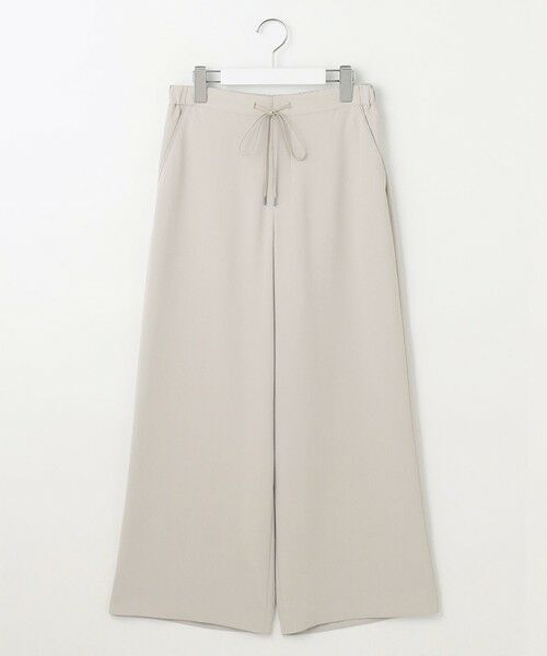 L size ONWARD(大きいサイズ) / エルサイズオンワード その他パンツ | 【洗える・吸水速乾・接触冷感・セットアップ対応】Light ジョーゼット ワイド パンツ | 詳細16