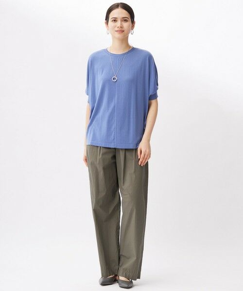 L size ONWARD(大きいサイズ) / エルサイズオンワード その他パンツ | オルダージュタイプライター パンツ | 詳細7