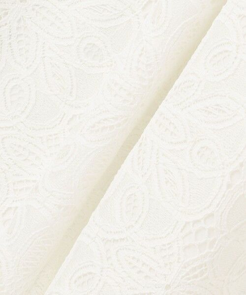 L size ONWARD(大きいサイズ) / エルサイズオンワード その他パンツ | フラワータイルレース パンツ | 詳細5