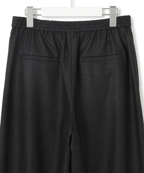 L size ONWARD(大きいサイズ) / エルサイズオンワード その他パンツ | 【洗える】トリアセスラブストレッチ ワイド パンツ | 詳細9