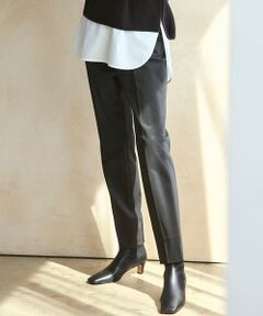 L size ONWARD(大きいサイズ) / エルサイズオンワード その他パンツ | 【撥水加工/洗える】ドライ2WAYストレッチ テーパード パンツ