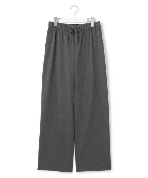 L size ONWARD(大きいサイズ) / エルサイズオンワード その他パンツ | 【撥水加工/洗える】ドライ2WAYストレッチ ドロスト ワイド パンツ | 詳細8